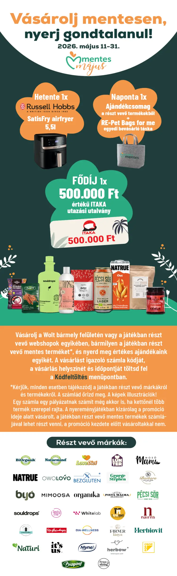A promóció plakátképe.